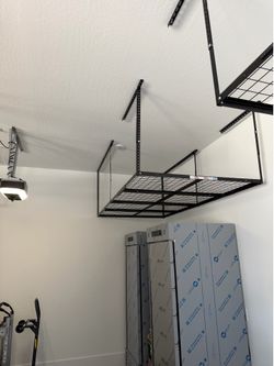2 overhead ceiling rack