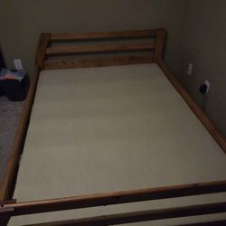 Full Size Bed (With Matress If Desired)