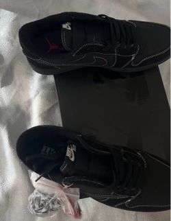 Travis Scott Jordan 1 Low Black Phantom