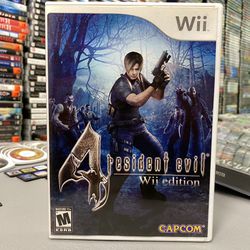 Resident Evil 4 -- Wii Edition (Nintendo Wii, 2007)  *TRADE IN YOUR OLD GAMES/TCG/COMICS/PHONES/VHS FOR CSH OR CREDIT HERE*