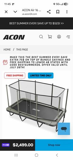 Like New Trampoline