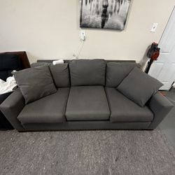 gray sofas 