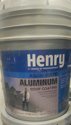 Henry's Aluminum Roof Coating