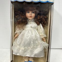 Collectors Choice Genuine Fine Bisque Porcelain Limited Edition Doll