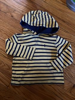 Ralph Lauren Striped Hoodie - 2T