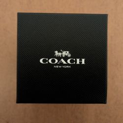 Coach Chronograph Stainless Steel Watch – Brand New
