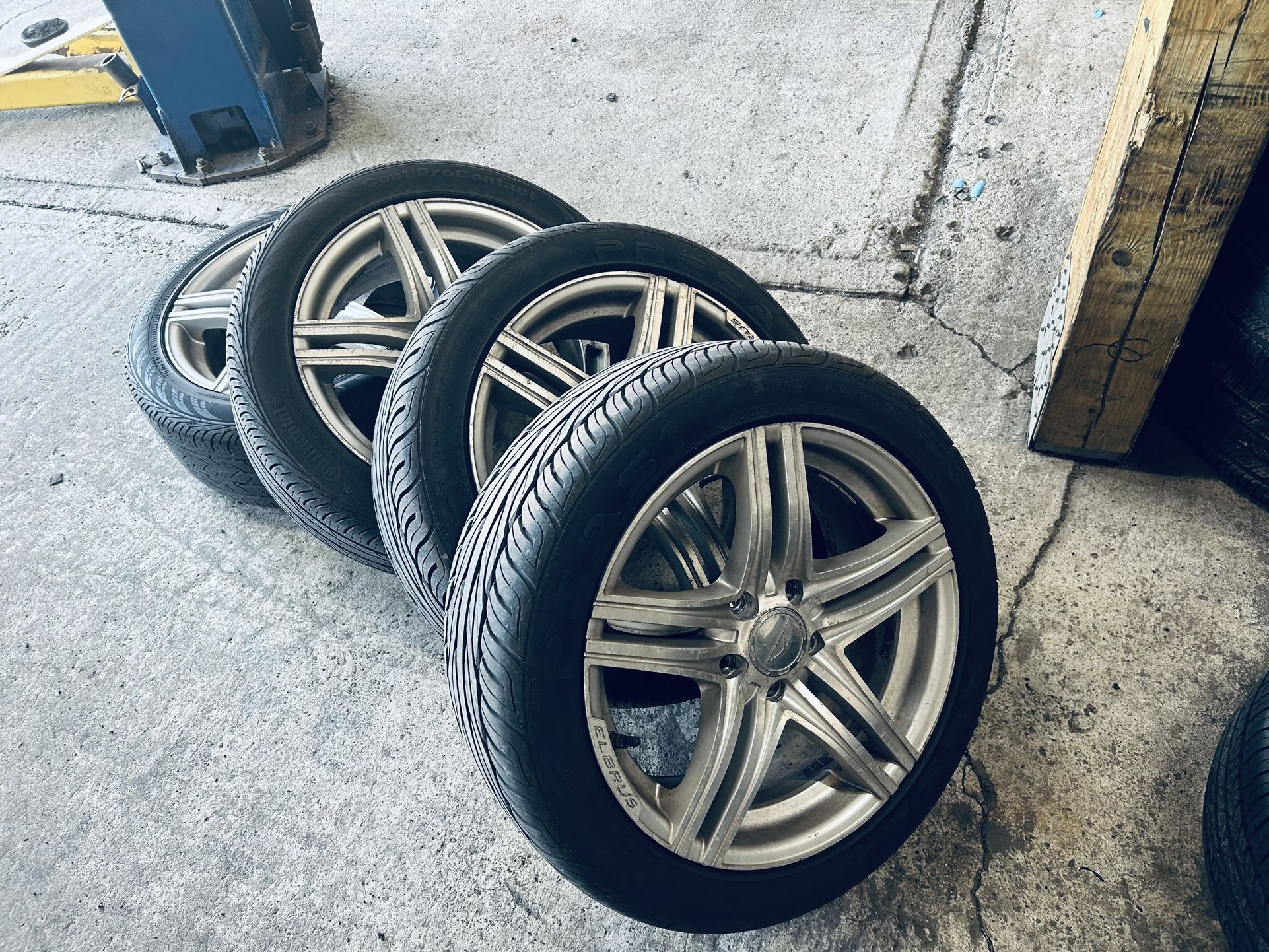 17inch ELBRUS Wheels Volkswagen Audi 5x112
