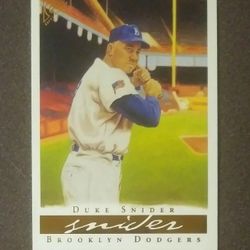2003 Topps Duke Snyder Brooklyn Dodgers #29 Hall Of Fame HOF Gallery Baseball Card Vintage Collectible Sports MLB