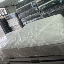 Queen Mattress & Box Springs 