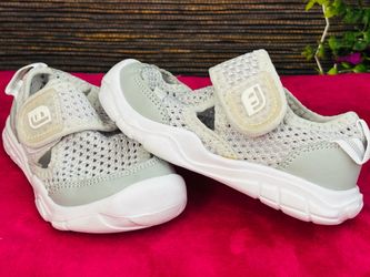 Kids Gray Mesh with Velcro Strap