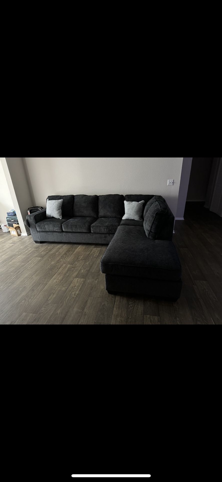 Like New Couch For Sale Ashley Black