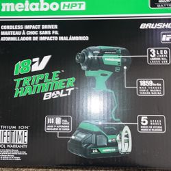 Impact Driver 1/4 Metabo Cordless Combo Kit