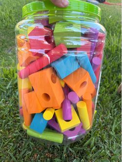 Toy foam blocks
