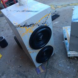 2 12" Dvc 1 Ohm 3000w Rms