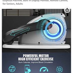 ANCHEER Seated Elliptical Machine 