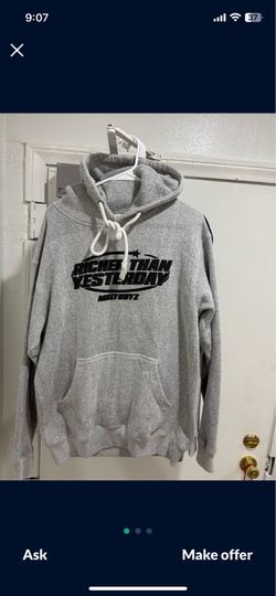 Richer than Yesterday Hoodie Size Large