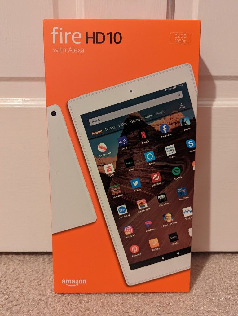 Amazon Fire HD 10 Tablet - Brand New & Sealed