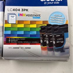 Brother Printer Ink LC 404-4 Pks In Total 