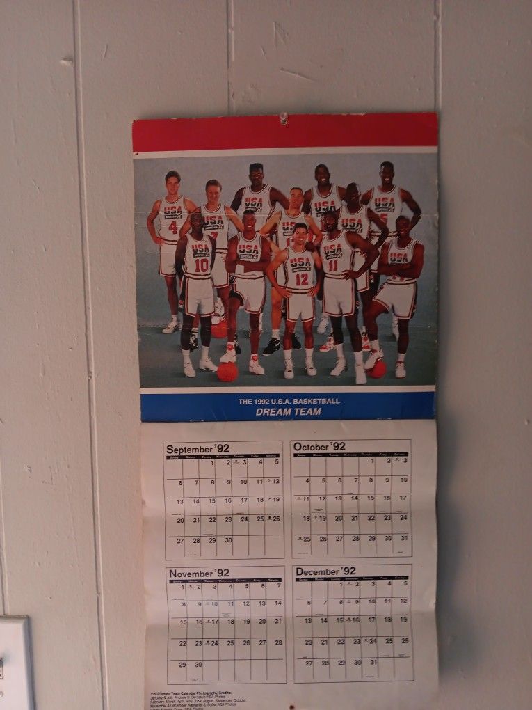 Dream Team Calendar. Oven Etc