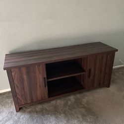 Tv Stand Dark Walnut