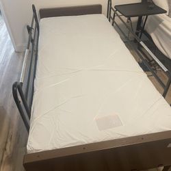 Hospital Bed. Perfect Conditions. Used 2 Weeks. Brown. 