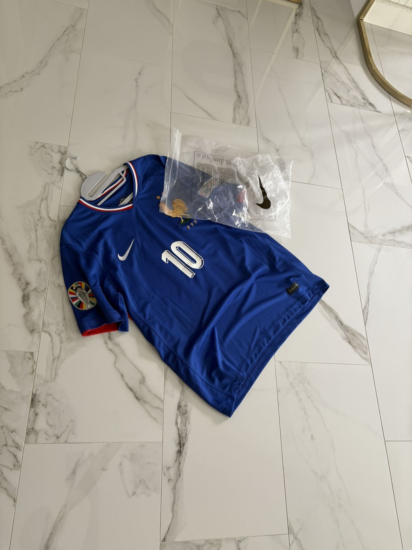 Mbappe France Size Medium #10 Euro soccer Jersey🇫🇷
