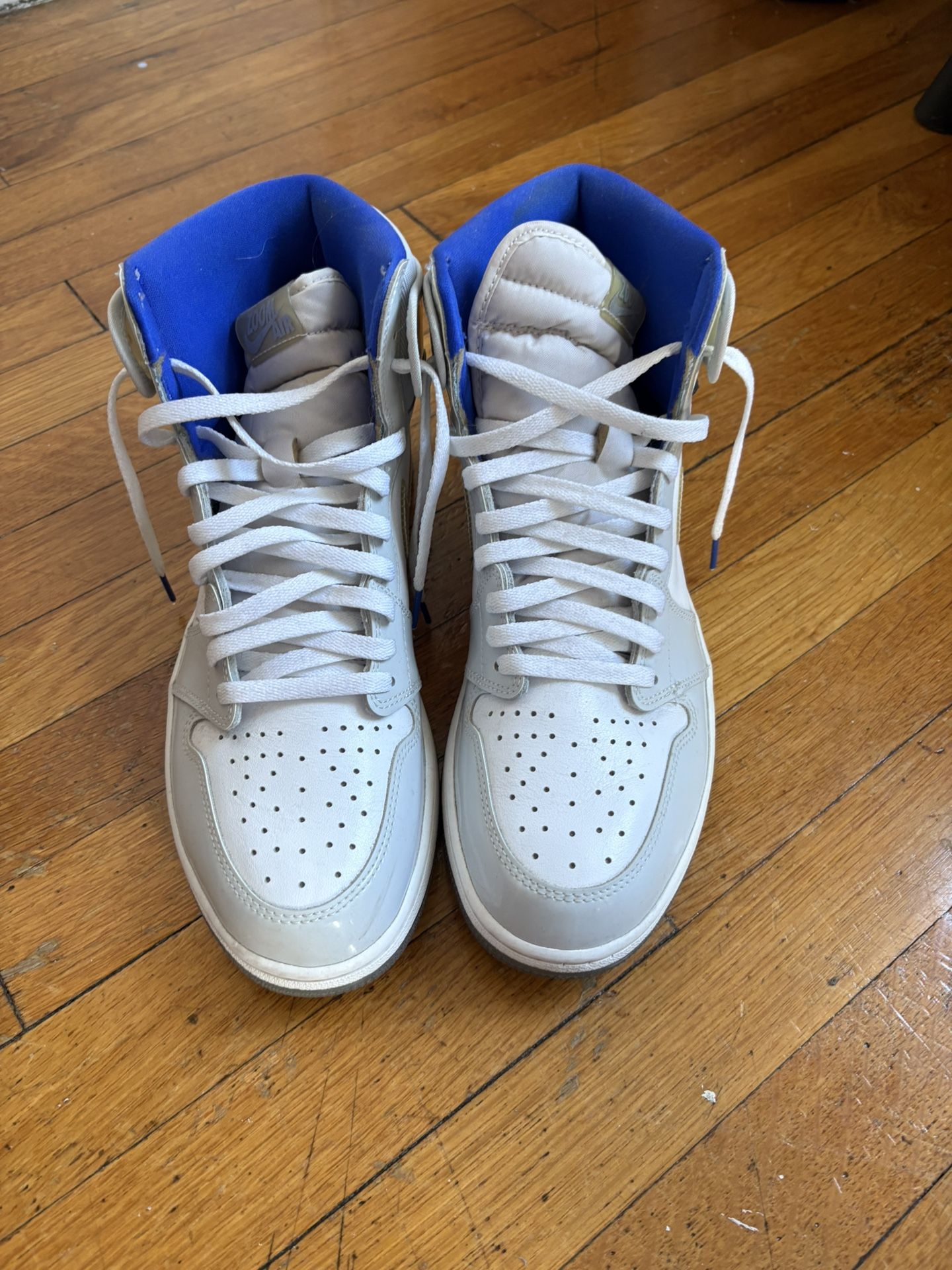 Air Jordan 1 Retro High Zoom Racer Blue Size 12