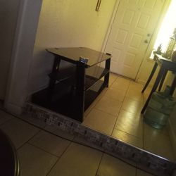 Glass TV Stand