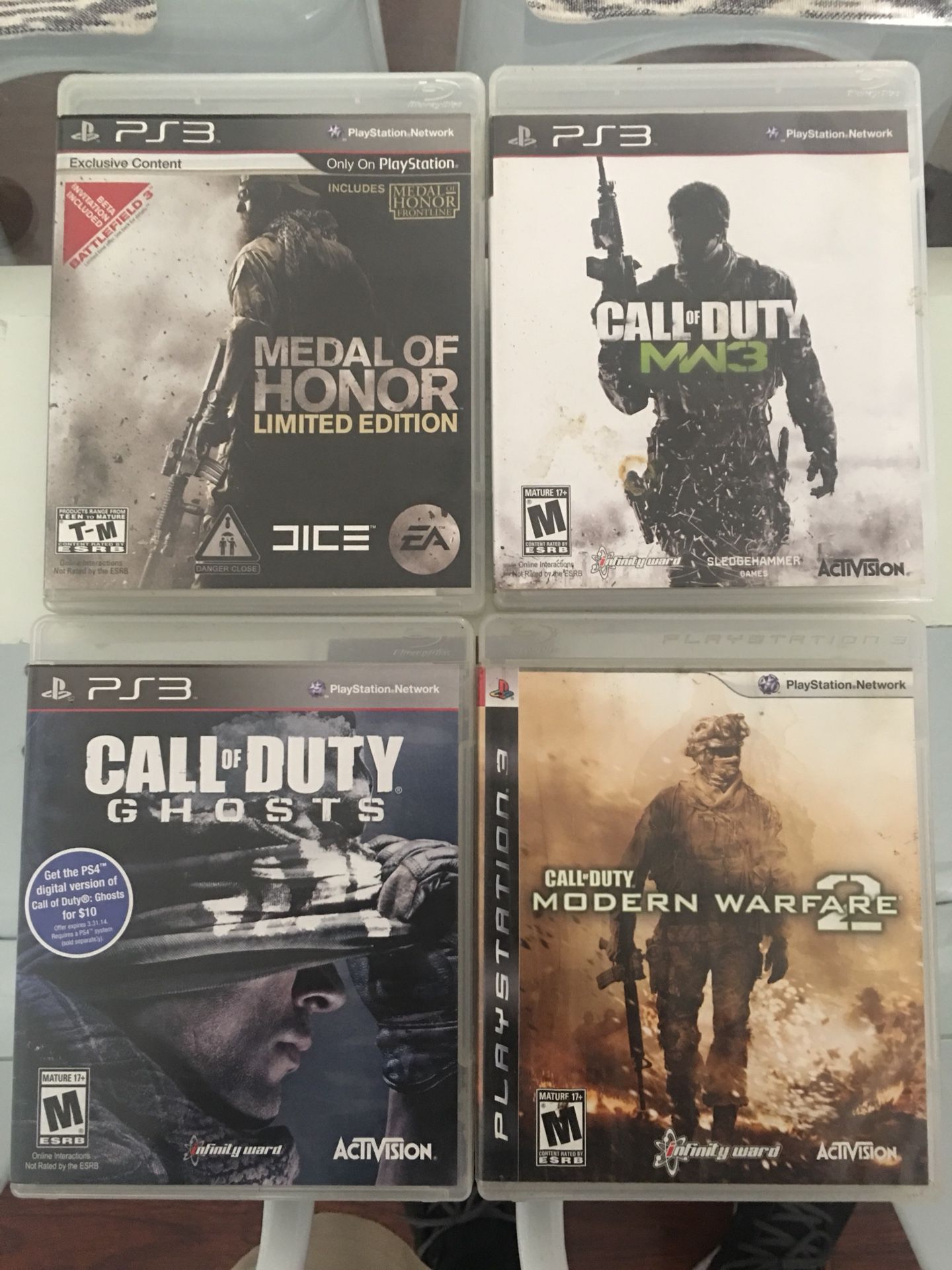 Ps3 call of duty games
