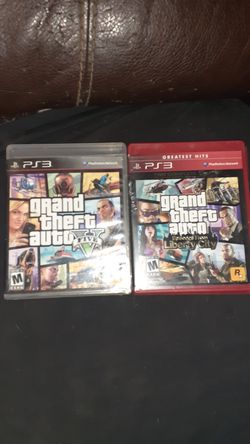 Ps3 game grand theft auto 5 or liberty city good condition