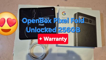 MINT Unlocked Google Pixel Fold 256GB Android 5G Smartphone Foldable Phone + Warranty
