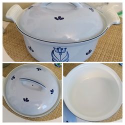 Ceramic baking dish made in Holland like new