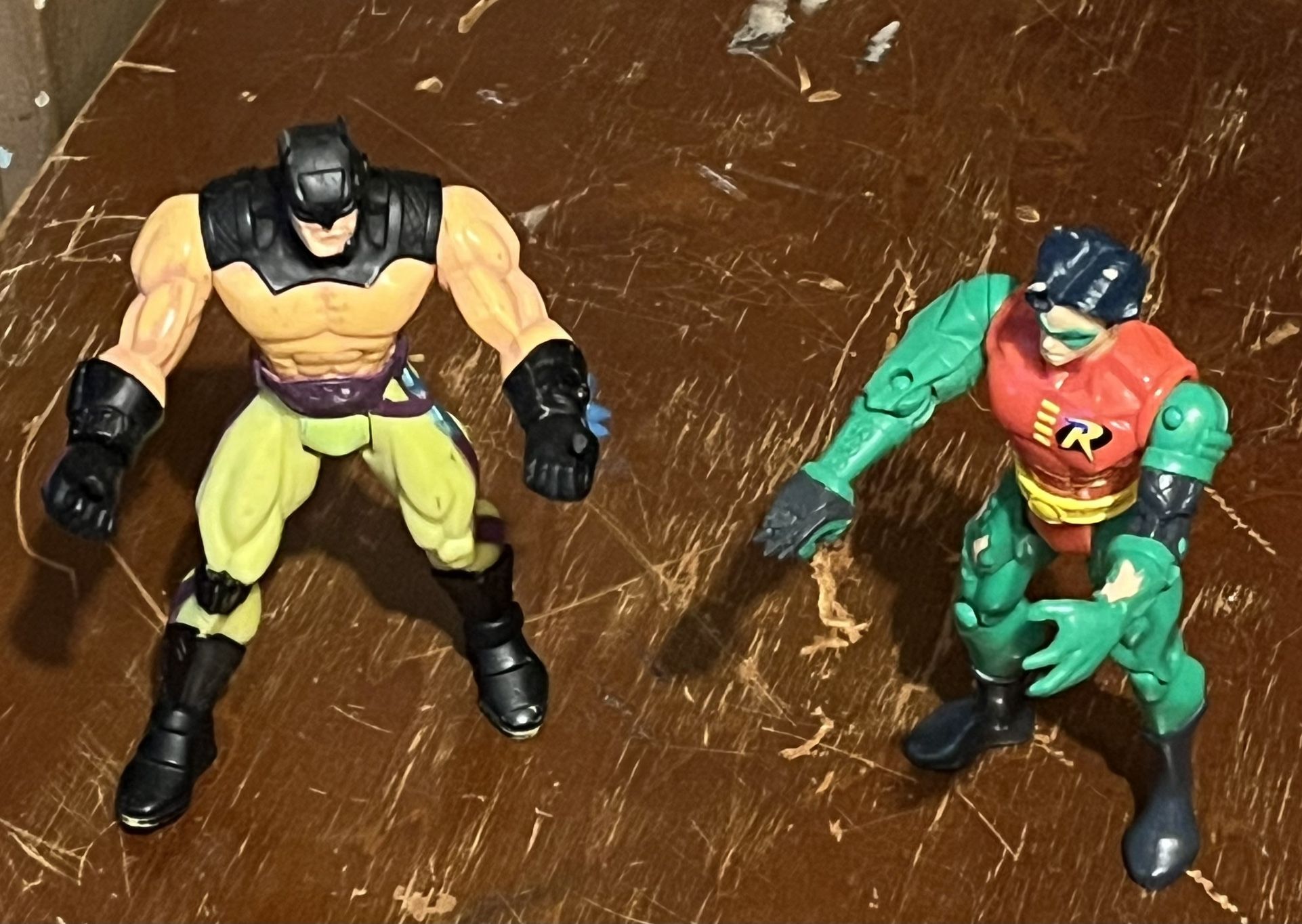 Vintage 1998 Batman Knight Force Ninjas Action Figures