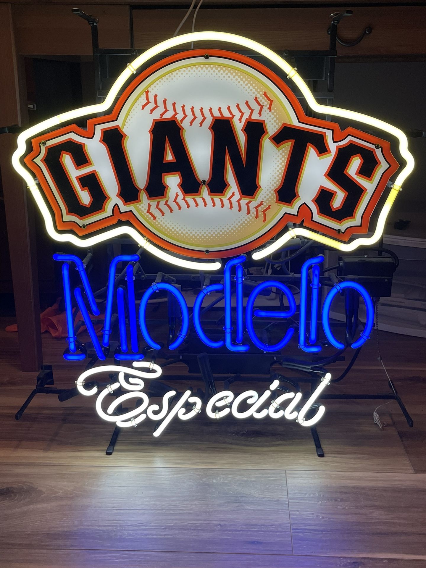San Francisco Giants Modelo Beer Neon Sign