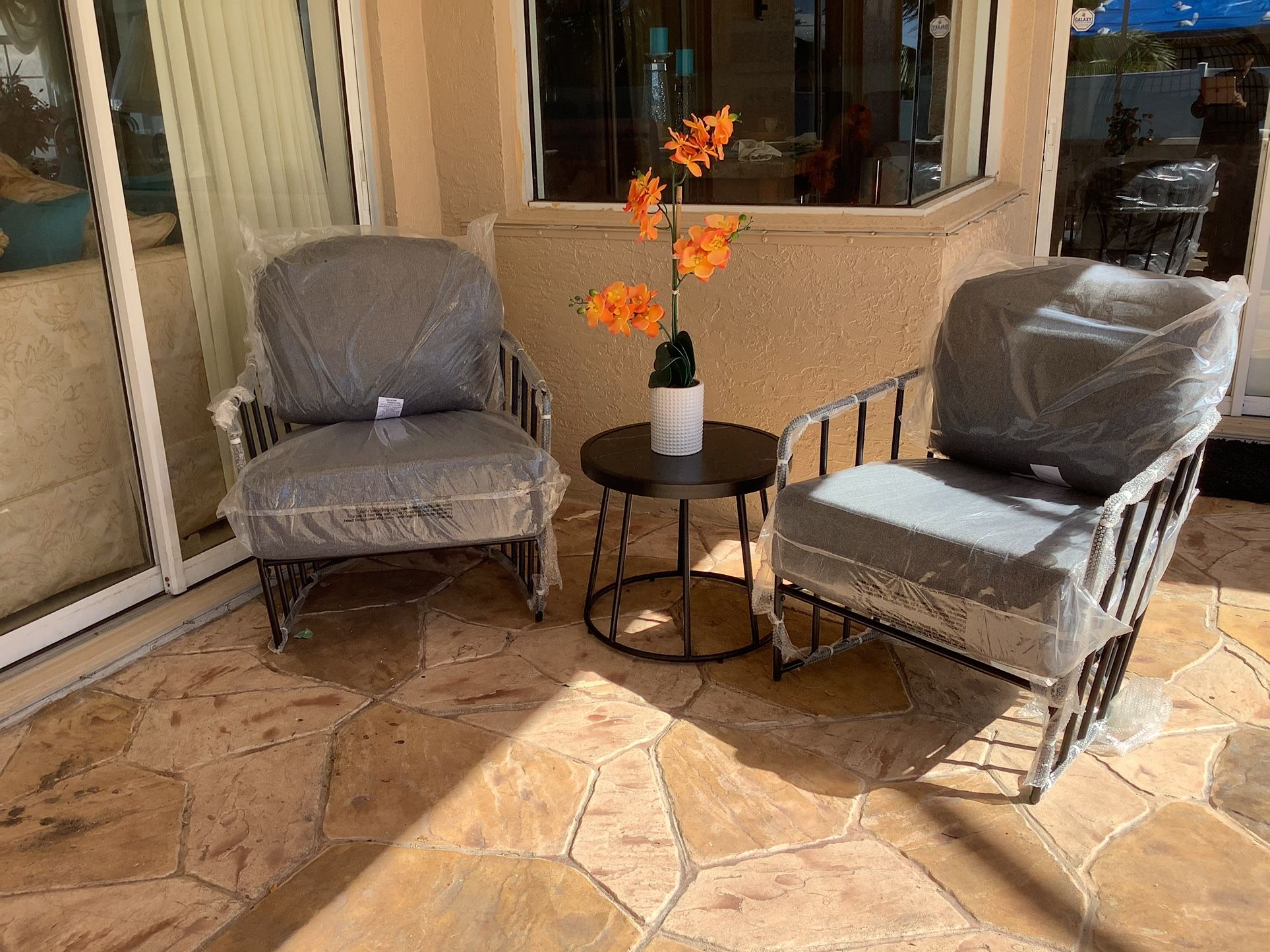 PATIO FURNITURE NEW.