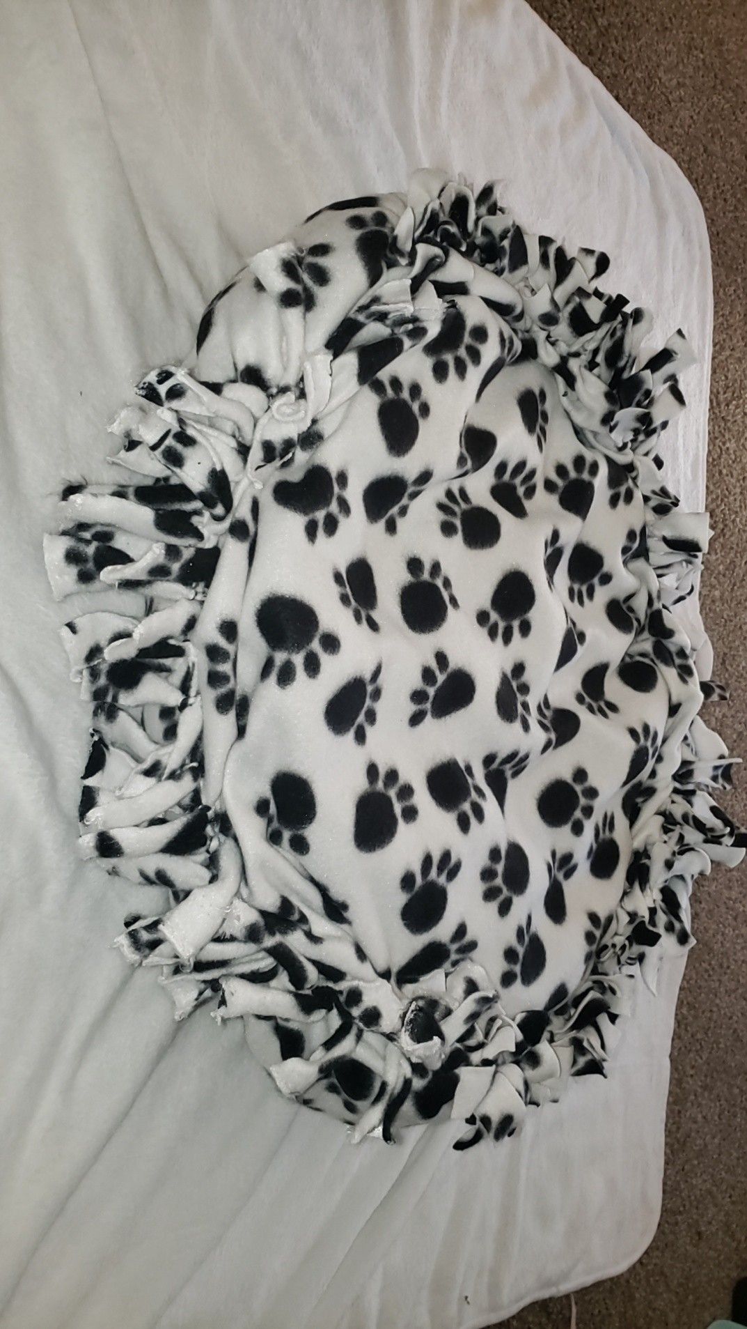 Handmade dog bed
