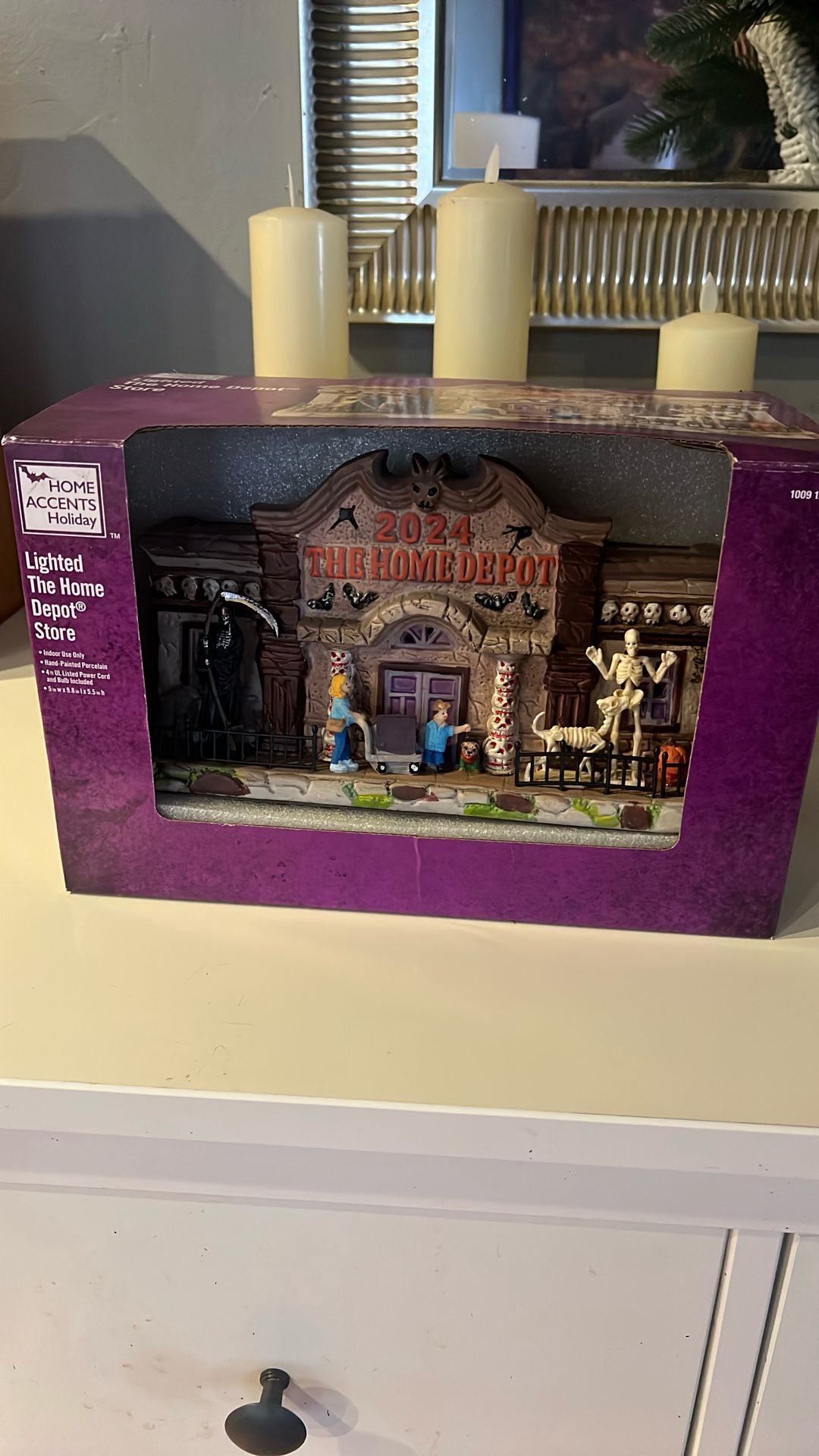Home Depot Halloween Village