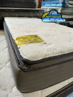 Queen Sweet dreams blue gel mattress and box spring base tambor nuevo new cama