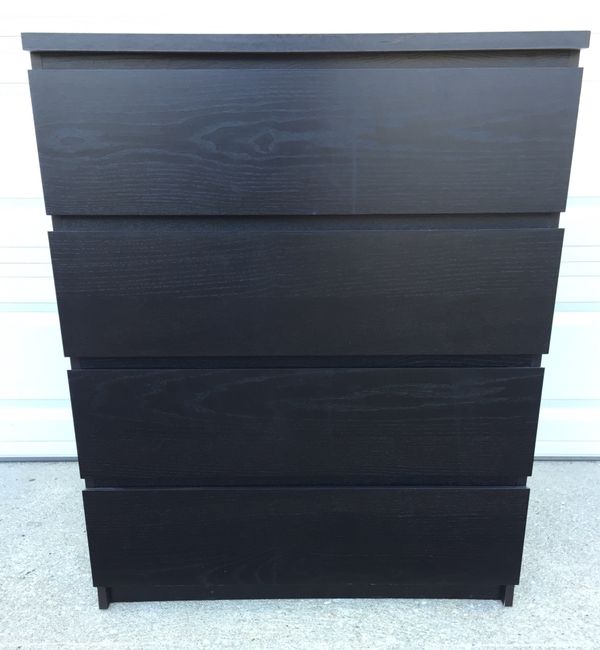 4 Drawer Ikea Dresser Black For In Toms River Nj Offerup