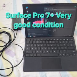 Microsoft Surface Pro 7 Plus 7+ Laptop Tablet Windows Touchscreen Intel i3 8GB RAM 128GB SSD