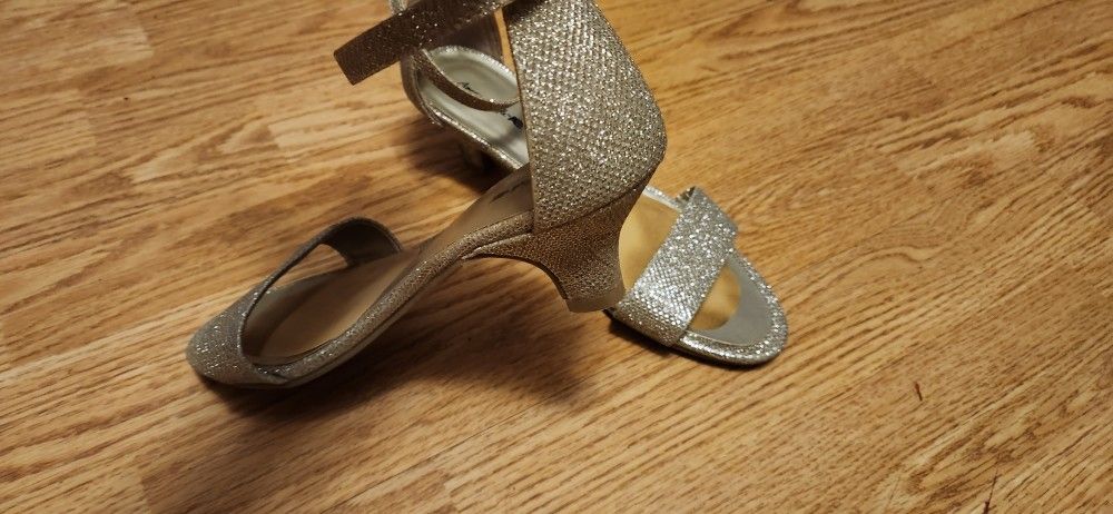 Gold Dressy Heels