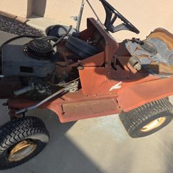 Vintage 70s Riding Lawn Mower