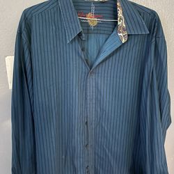 Men’s Robert graham Shirt 4x And 3X 