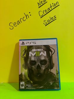 Like-NEW Call of Duty Modern Warfare II 2 PS5 PlayStation 5 COD MW2 2022 Video Game Disc First Person Shooter FPS Campaign Multiplayer Action Gaming