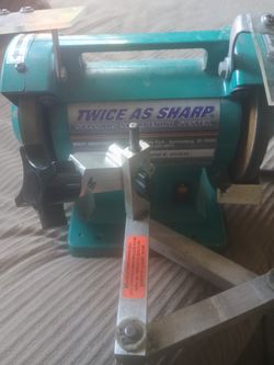 Scissor Sharpening " Twice As sharp" Model Okami Gold