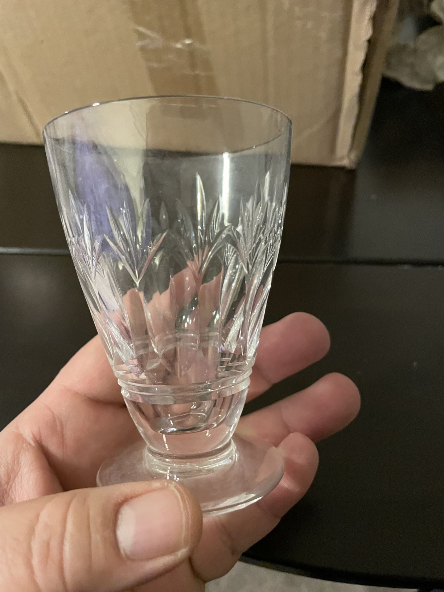 Vintage Shot And Martini Glasses