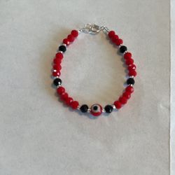 Azabache Evil Eye Baby Bracelet 