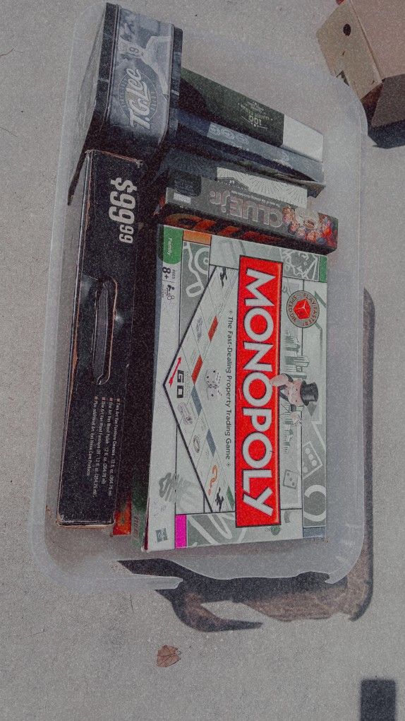 Board Games Many To Choose From