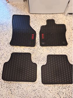 VW GLI All weather rubber floor mats