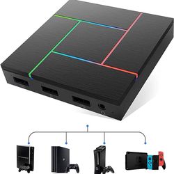 PXN K5 Pro Game Console Keyboard and Mouse Adapter Box for N-Switch, PS3, PS4